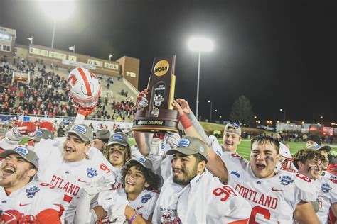 SUNY Cortland Football Team Earns First-Ever National Title (Press ...