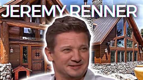 Jeremy Renner | House Tour | $2 Million Lake Tahoe mansion & More - YouTube