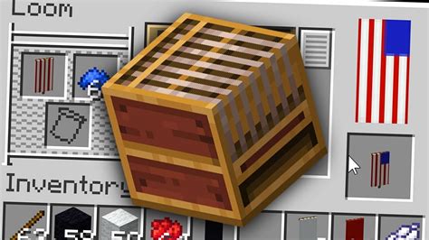 How to Use the Loom in Minecraft - YouTube