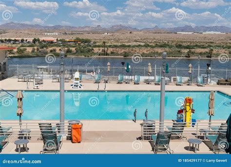 The Aquarius Resort Pool in Laughlin Stock Image - Image of color, beauty: 185429177