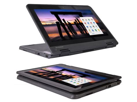 Lenovo 11E 11.6" Touchscreen Chromebook 16GB SSD - Black (Refurbished ...