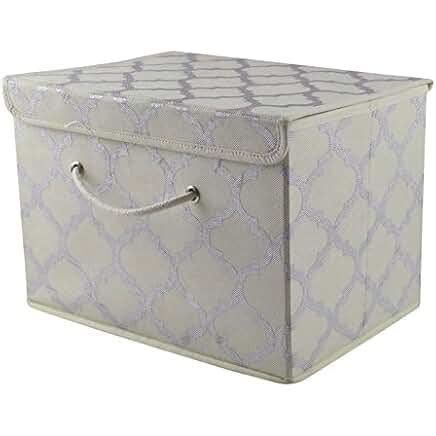 Amazon.co.uk: pretty storage boxes with lid