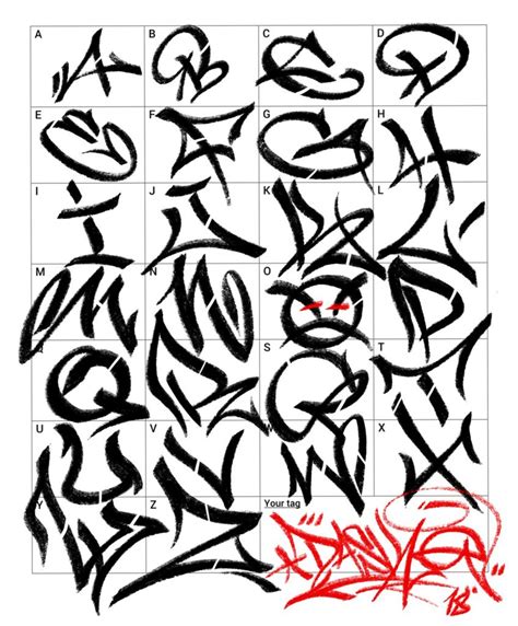 Graffiti Alphabets Styles