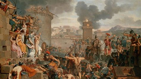 HD wallpaper: painting of war, ancient greece, classical art ...