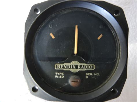 Radio Compass Heading Indicator, Type IN-4D, for Bendix System – AeroAntique