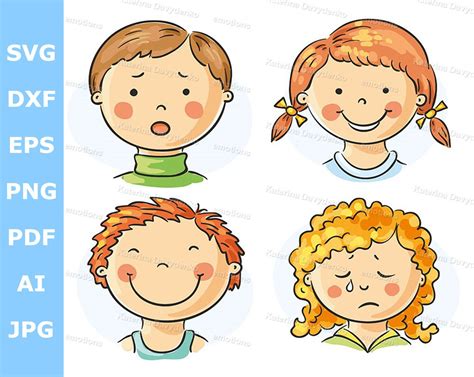 Emotions Clipart For Kids