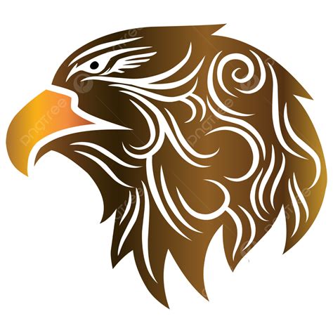 Mighty Eagle Logo With Sharp Beak, Falcon, Eagle, Hawk PNG and Vector with Transparent ...