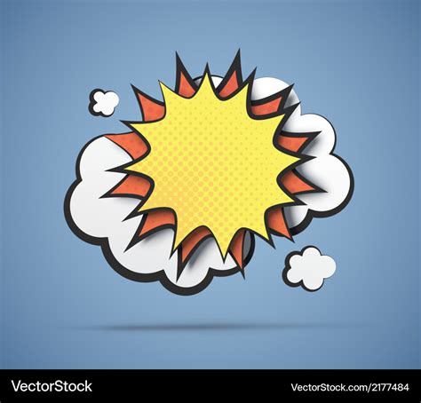 Comic blast Royalty Free Vector Image - VectorStock