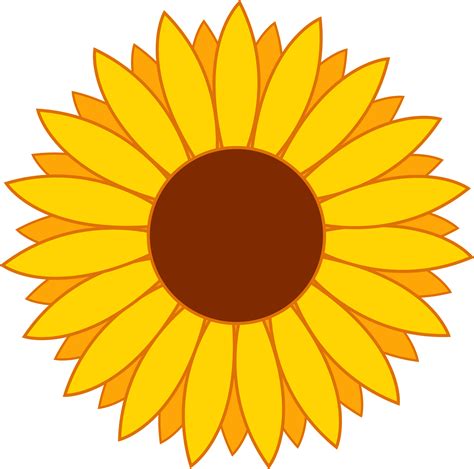Sunflower clipart free free clipart images - Clipartix