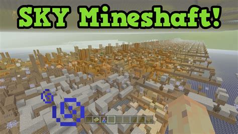 Minecraft GLITCH Survival - Floating INFINITE Mineshaft Seed - YouTube