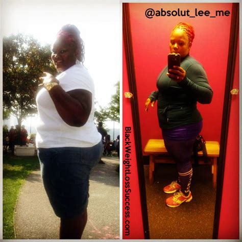 Lee lost 70 pounds | Black Weight Loss Success