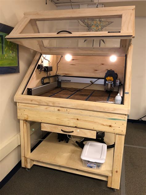 Unconventional/Classroom Enclosure & Workbench - Shapeoko - Carbide 3D Community Site | Cnc ...