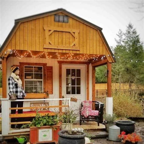 Should You Build a Tiny House Shed? Tips and Examples of Shed Homes | Shed to tiny house, Shed ...