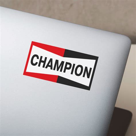 Sticker Champion Motor | MuralDecal.com