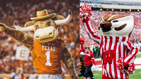 5 best mascots in EA Sports College Football 25 ft. Hook 'Em and Bucky ...