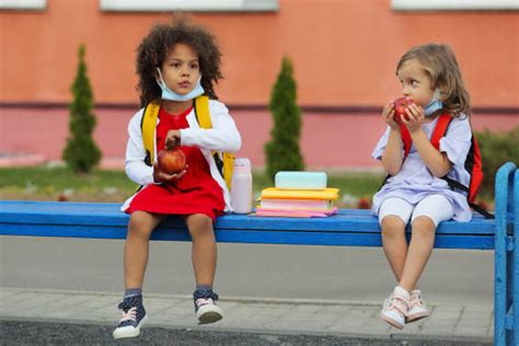 270+ Kids Eating Lunch Mask Stock Photos, Pictures & Royalty-Free Images - iStock