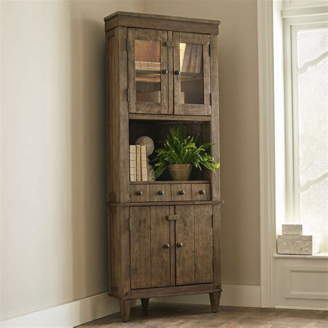 Birch Lane Derrickson Corner Cabinet & Reviews | Wayfair