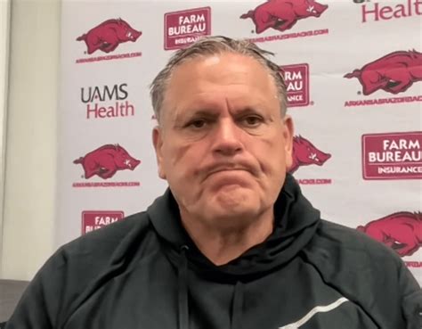 WATCH: Sam Pittman Talks After Arkansas' 6th Spring Practice