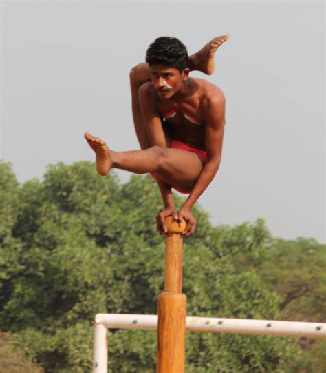 Mallakhamb(a) or Malkhamb or Malkhumb (India) - Traditional Sports