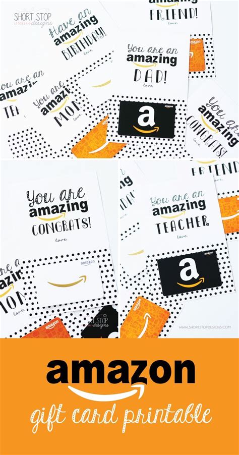 Amazon Printable Gift Cards