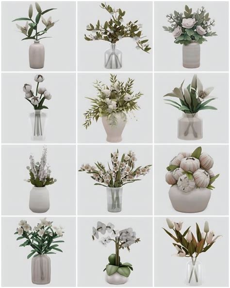 there are many different vases with flowers in them on the same page, each one has its own ...