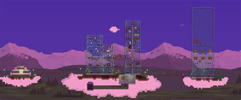 Floating Glass City | Terraria Community Forums