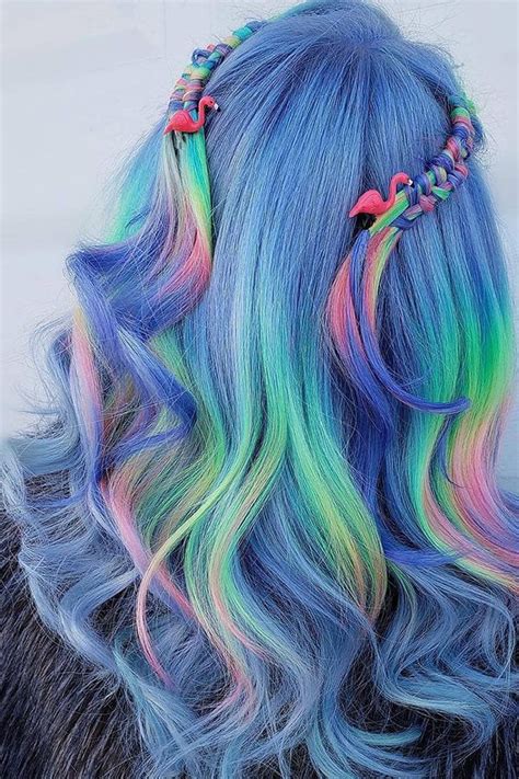 15 Photos Of Colorful Unicorn Hair That Will Make You Feel Magical | Unicorn hair dye, Hair ...