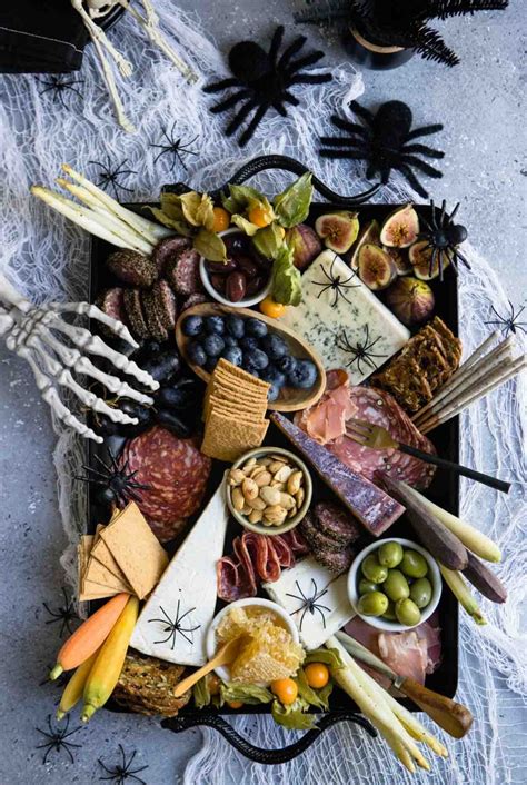 Halloween Charcuterie Board - A Fun And Spooky Snack Idea!