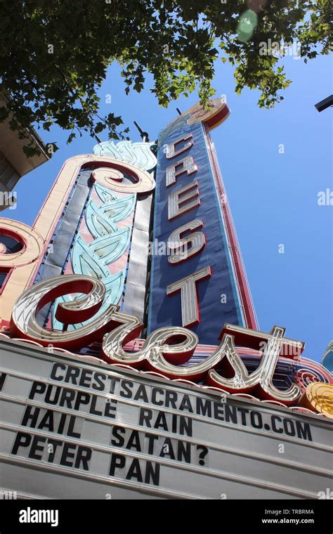 Crest Theatre, Sacramento, California Stock Photo - Alamy