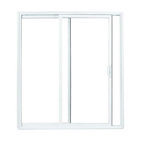 American Craftsman 72 in. x 80 in. 70 Series White Vinyl Sliding Patio ...