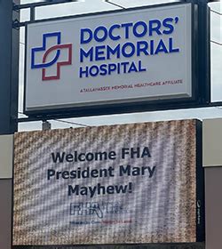 FHA Visits Doctors' Memorial Hospital - Perry, FL : Alliant