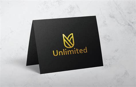 I've ve design the Unlimited Logo by my own concept. on Behance