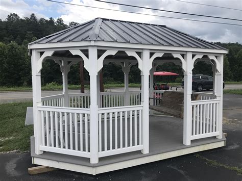 10x16 Vinyl Gazebo