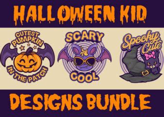 Halloween Kid Bundle - Buy t-shirt designs