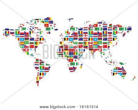 World Map Flags Image & Photo (Free Trial) | Bigstock