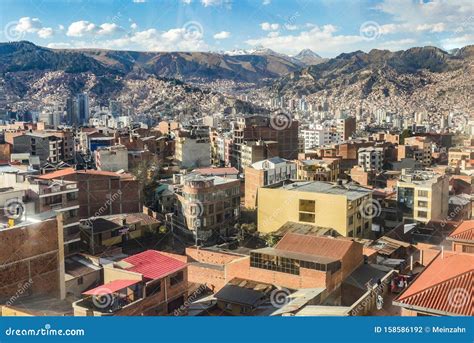 Skyline of La Paz in Bolivia Editorial Photography - Image of downtown, skyline: 158586192