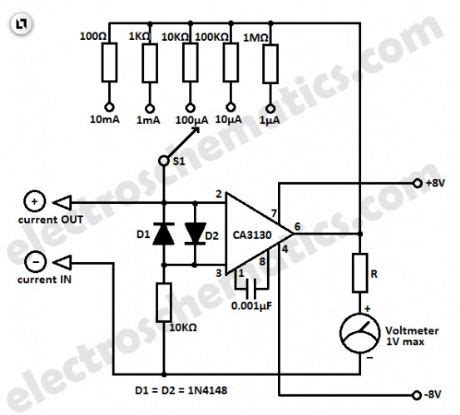 Simple Micro Ampere Meter Circuit - Engineering Technical - PCBway