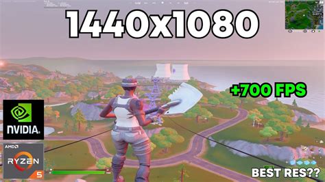 BEST Stretched Resolution in Season 7 | How To Get More FPS in Fortnite With 1440x1080 Res ...