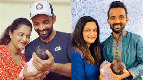 Ajinkya Rahane shares first picture of his newborn daughter Aarya