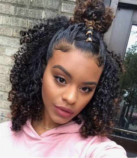 Follow @SlayinQueens for more poppin pins ️⚡️ | Curly girl hairstyles, Natural hair styles ...