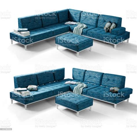 Lshaped Sofa Modern Corner Sofa Stock Photo - Download Image Now ...