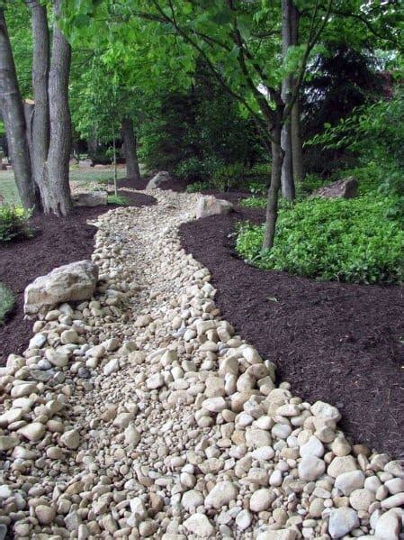 Top 50 Best River Rock Landscaping Ideas - Hardscape Designs