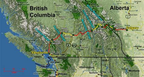 Hiking to Calgary | Calgary, Vancouver, Revelstoke