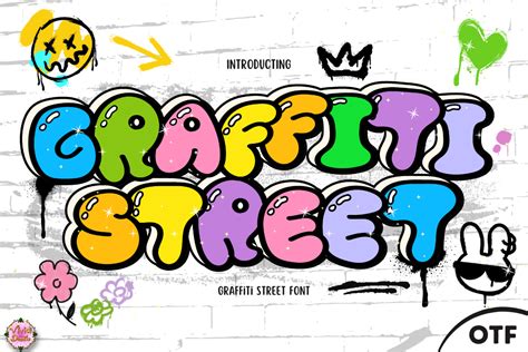 Graffiti Street Font by VividDoodle · Creative Fabrica