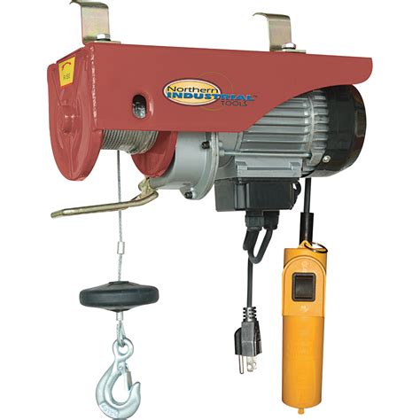 Northern Industrial Tools Electric Hoist — 220/440-Lb. Capacity ...