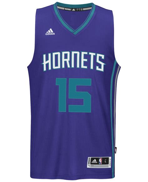 Adidas originals Men's Kemba Walker Charlotte Hornets Swingman Jersey ...