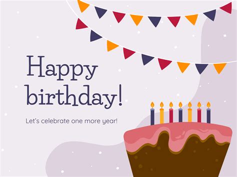 Creative Birthday Cards Google Slides theme & PPT template