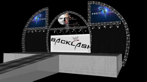 WWE Backlash 2004 Stage Model | 3D Warehouse