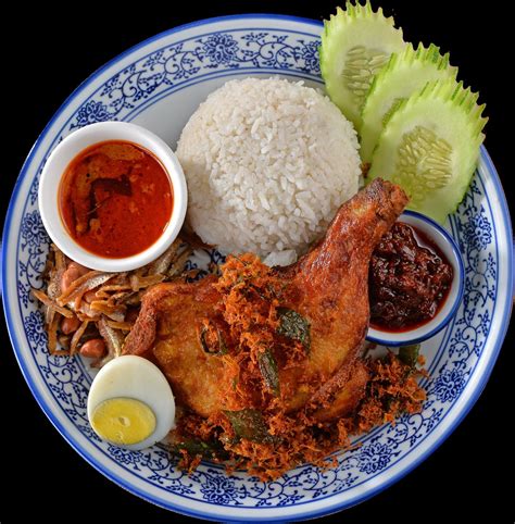 Ayam Berempah Nasi Lemak - Heng Hong Tin Kee