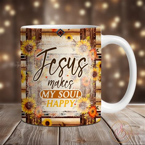 Jesus Christian Mug Sublimation Design Verse Mug Wrap PNG, 11 Oz Mug ...